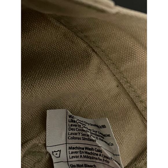 Carhartt Pants Mens 33x34 Tan Rugged Flex Relaxed Fit Canvas Work Pant Carpenter - Picture 10 of 14